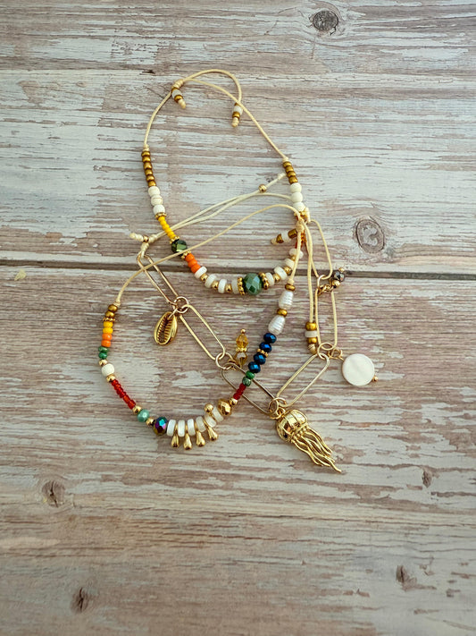 Sunset Stack Bracelets