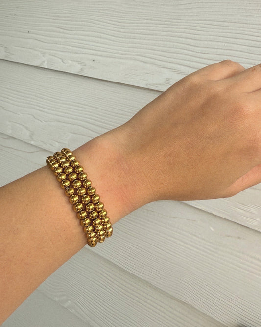 Golden Bead Bracelet