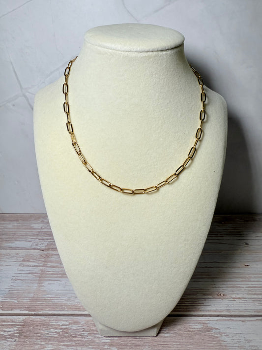 Link Gold Necklace