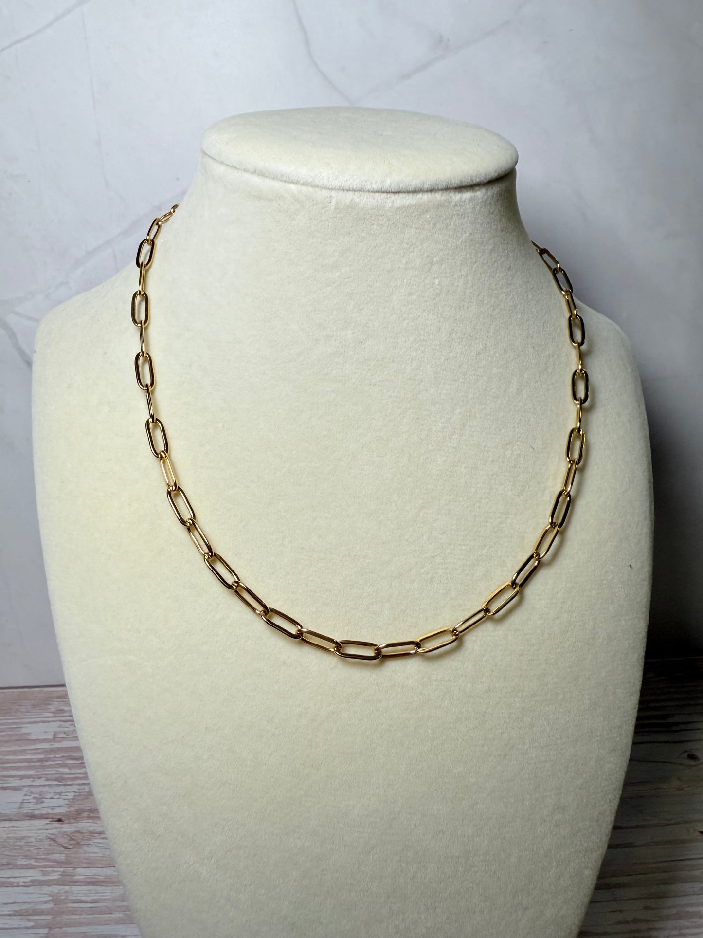 Link Gold Necklace