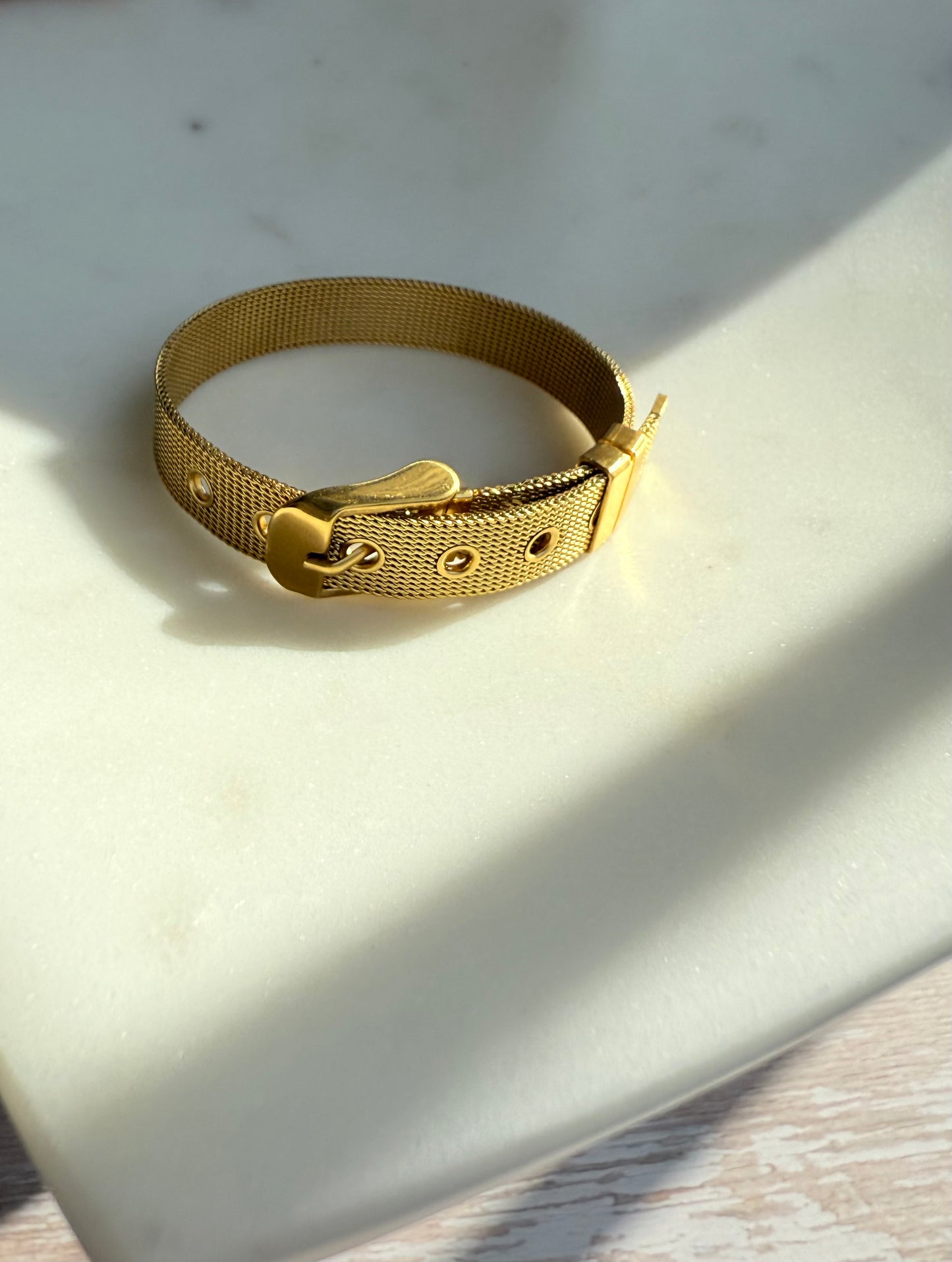 Buckle Mesh Bracelet