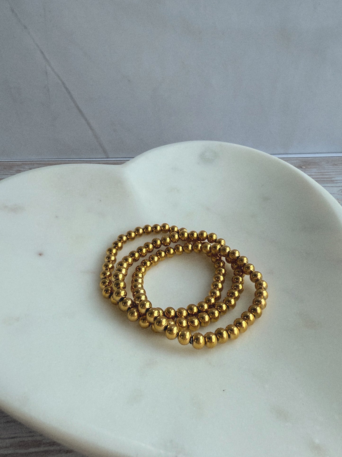 Golden Bead Bracelet