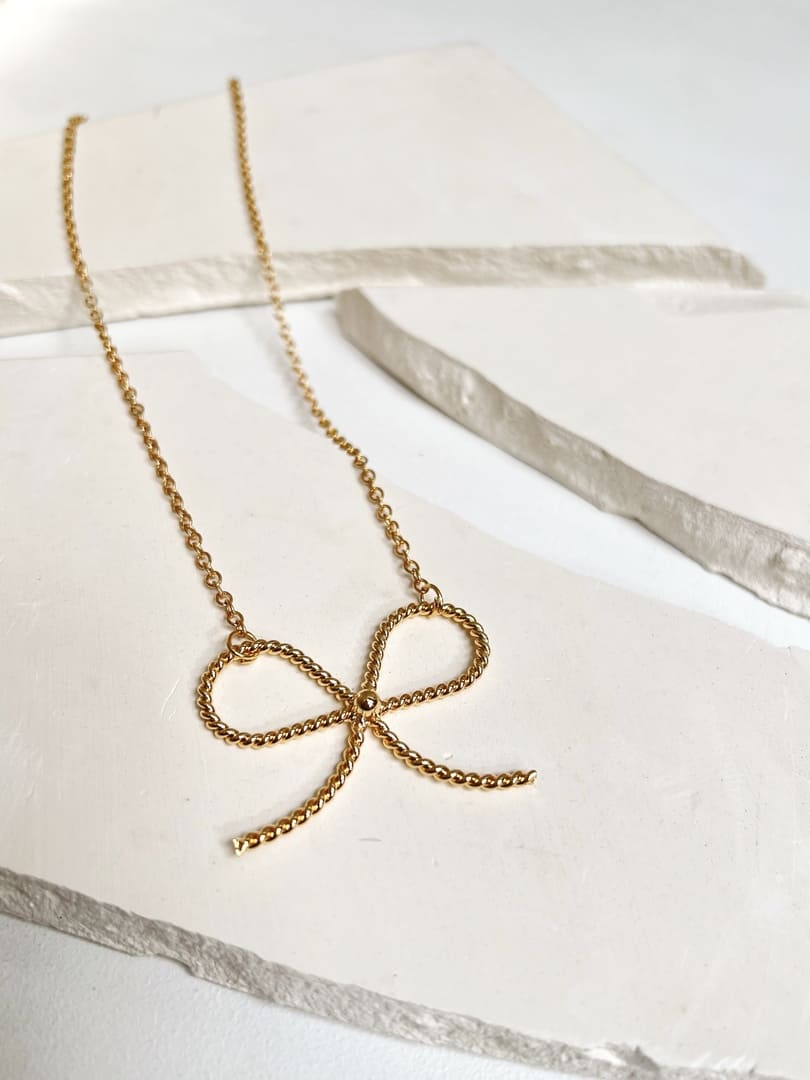 Colette Bow Necklace